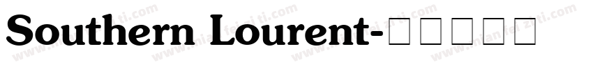 Southern Lourent字体转换